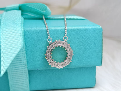 [Marins]SIXTEEN STONE NECKLACE GOLD