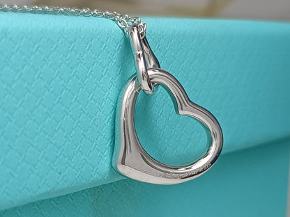 [Marins]DOUBLE HEART SILVER NECKLACE