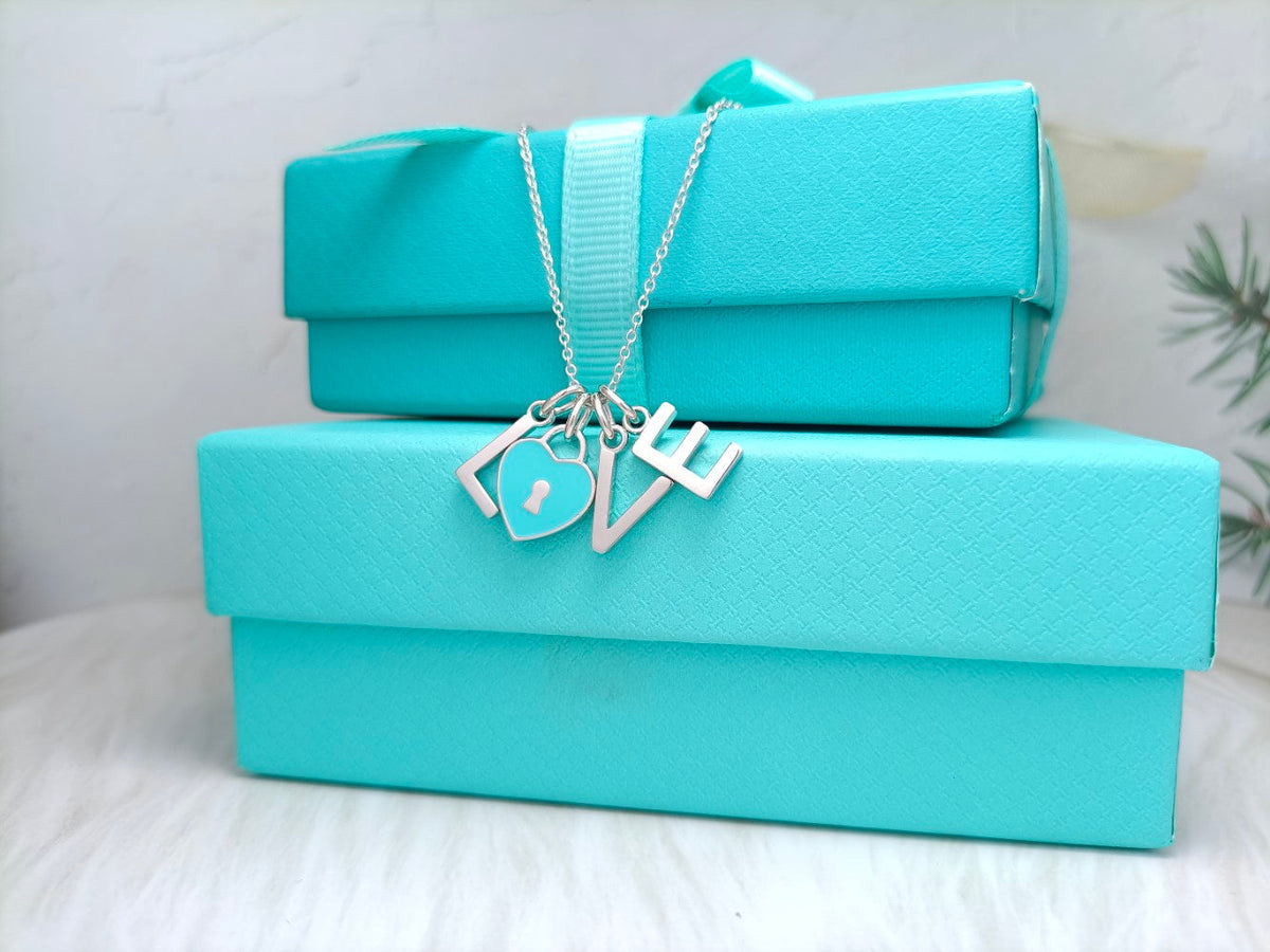 [Marins]LOVE TEXT PEDANT NECKLACE