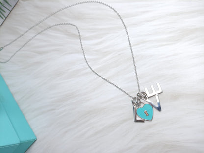 [Marins]LOVE TEXT PEDANT NECKLACE