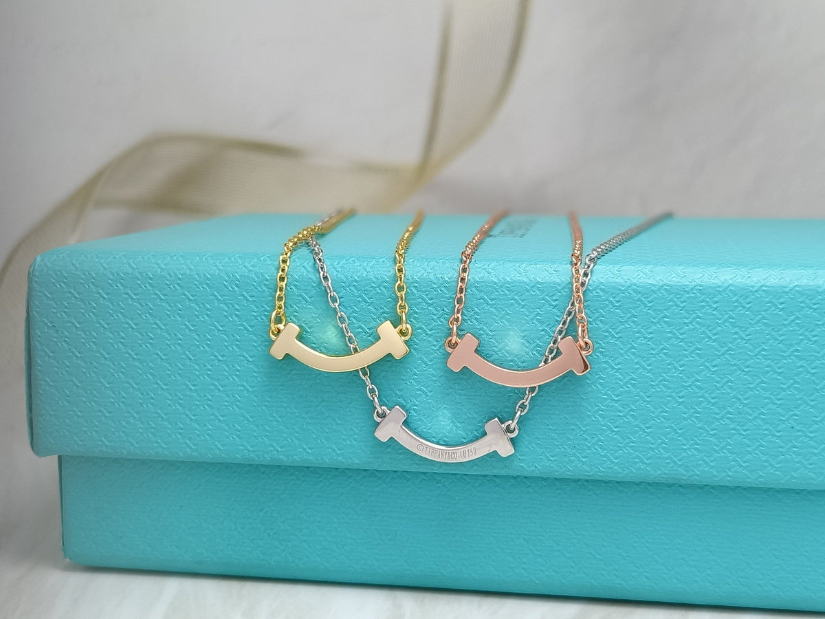 [Marins]MINI SMILE PEDANT NECKLACE