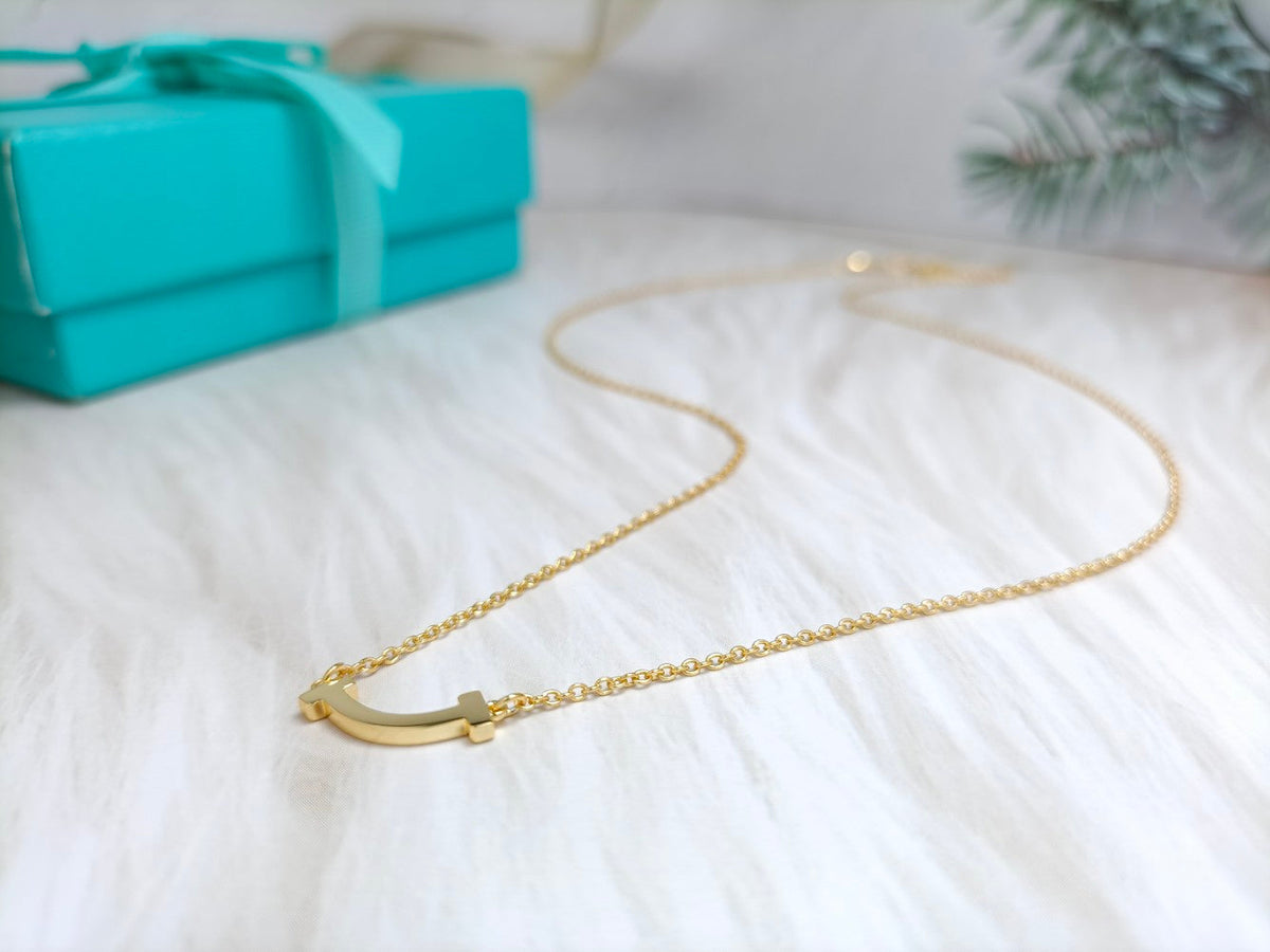 [Marins]MINI SMILE PEDANT NECKLACE