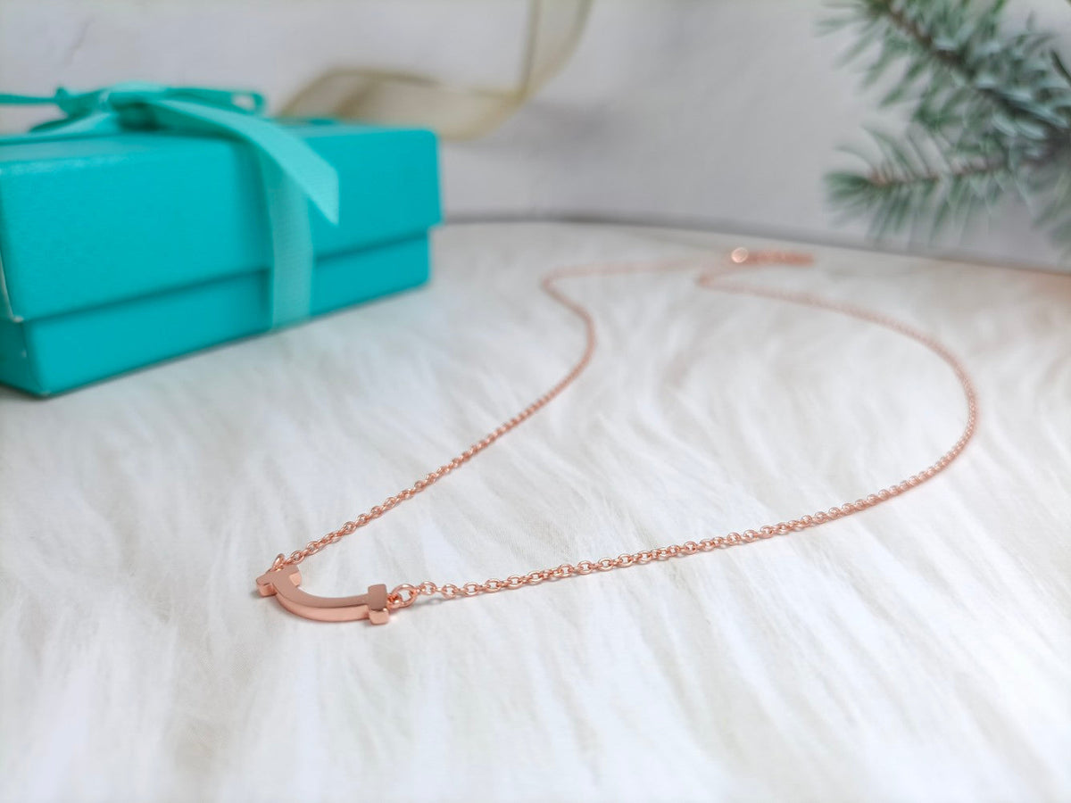 [Marins]MINI SMILE PEDANT NECKLACE