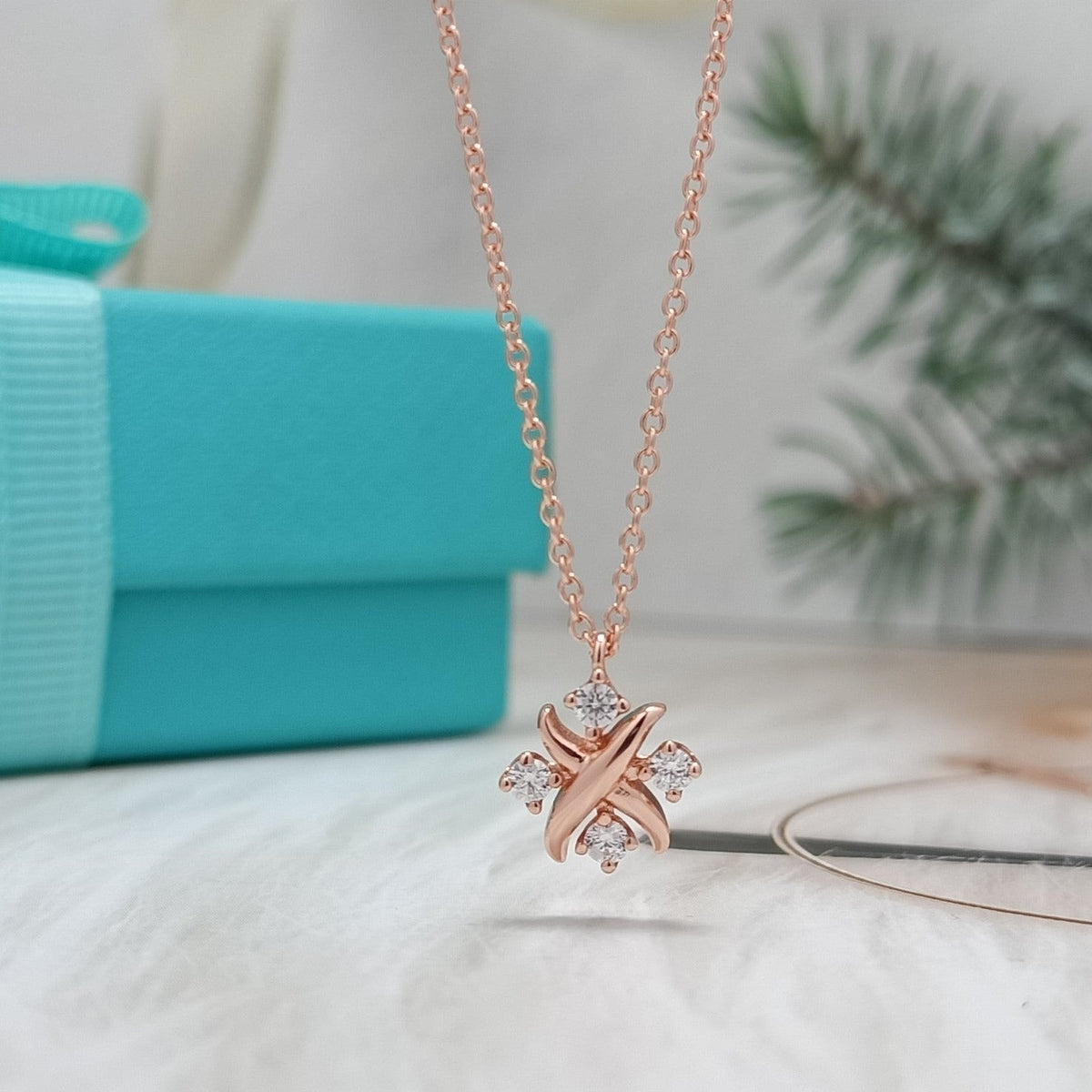 [Marins]PINWHEEL NECKLACE DIAMOND