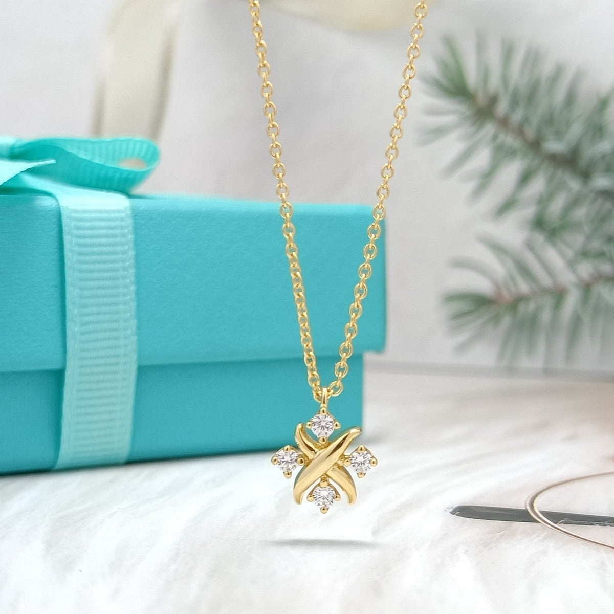 [Marins]PINWHEEL NECKLACE DIAMOND