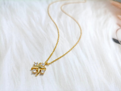 [Marins]PINWHEEL NECKLACE DIAMOND