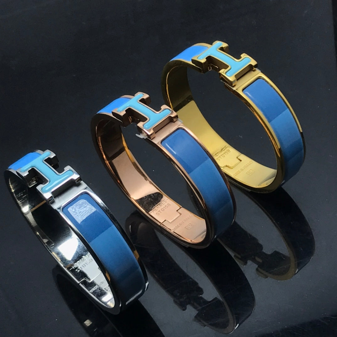 [Marins]H BRACELET BLUE RAINBOW CERAMIC