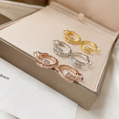 [Marins]SERPENTI EARRINGS DIAMOND
