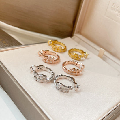 [Marins]SERPENTI EARRINGS DIAMOND