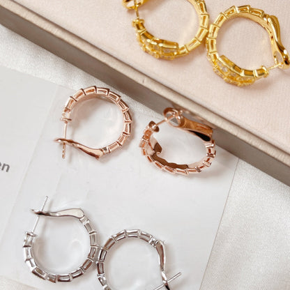 [Marins]SERPENTI EARRINGS DIAMOND