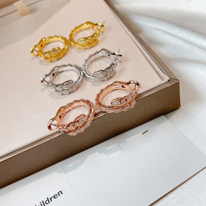 [Marins]SERPENTI EARRINGS DIAMOND