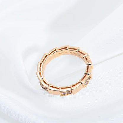 [Marins]SERPENTI RING PINK GOLD  3MM