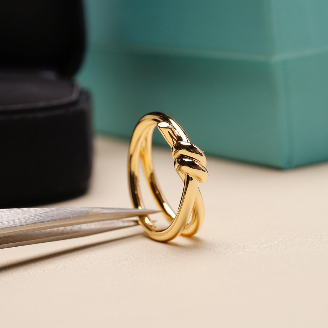 [Marins]KNOT RING GOLD