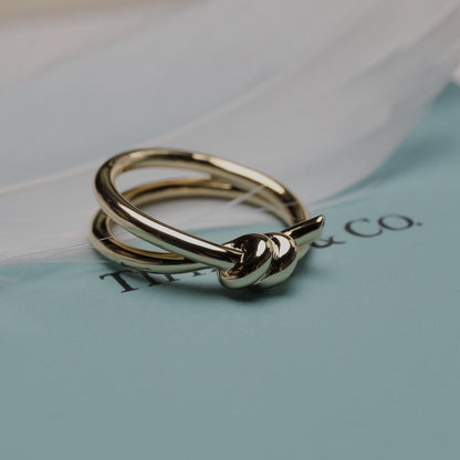 [Marins]KNOT RING GOLD