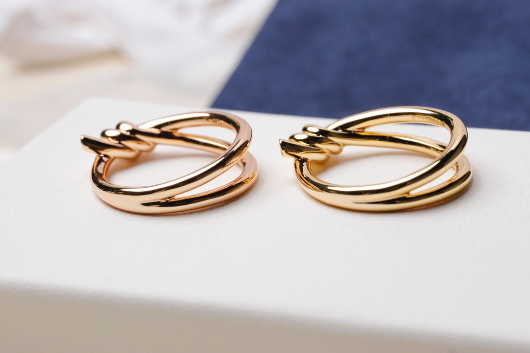 [Marins]KNOT RING GOLD