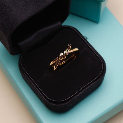 [Marins]KNOT RING PINK GOLD