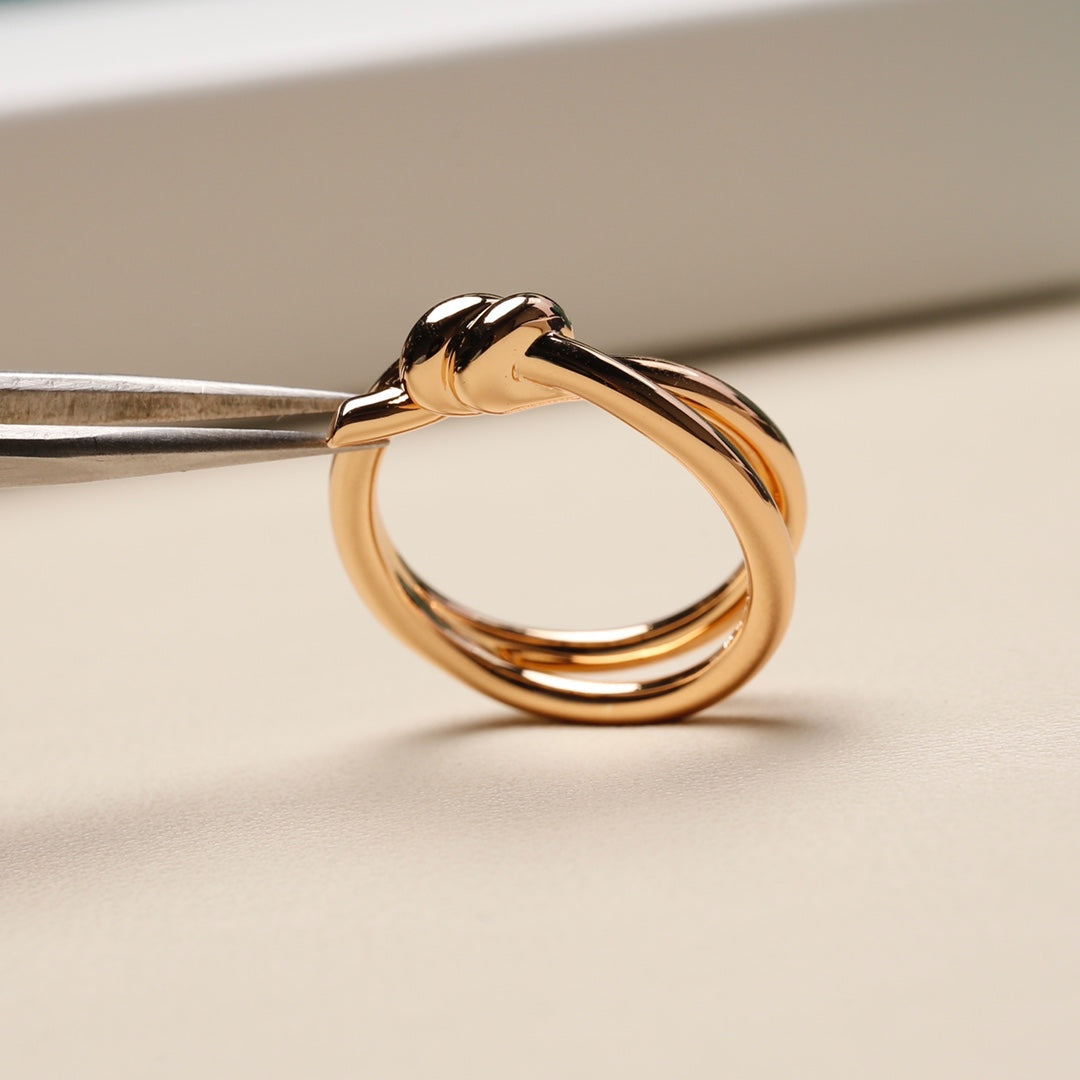 [Marins]KNOT RING PINK GOLD