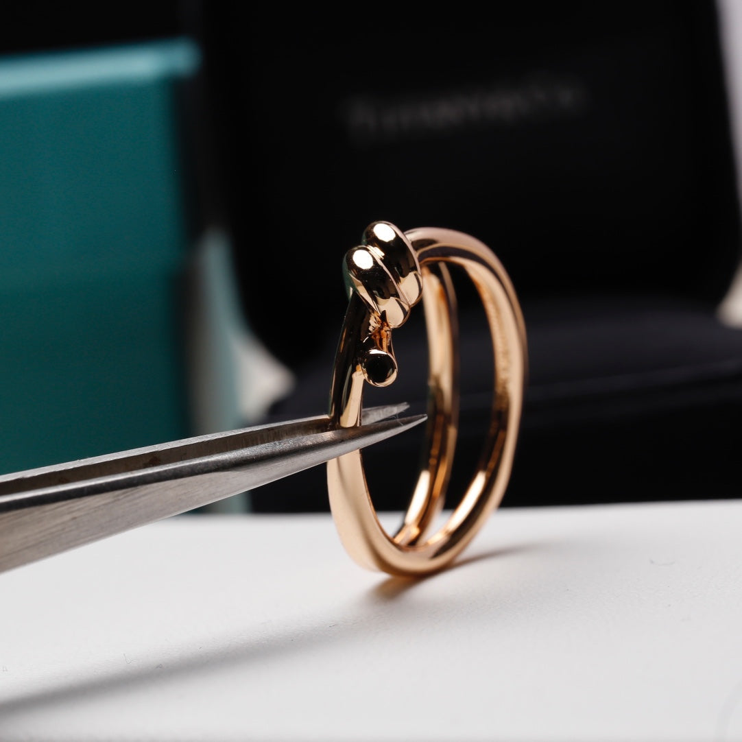 [Marins]KNOT RING PINK GOLD