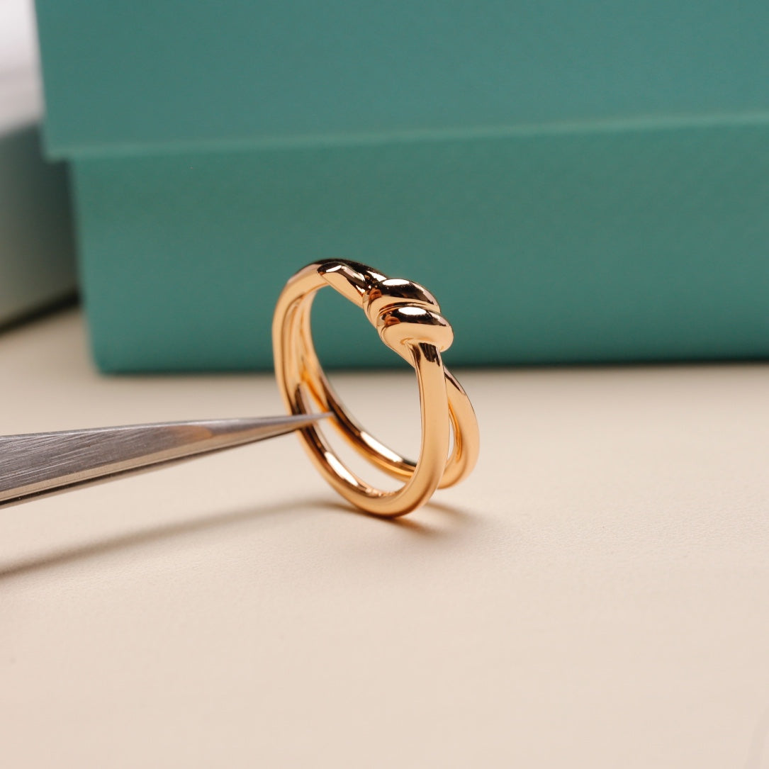 [Marins]KNOT RING PINK GOLD