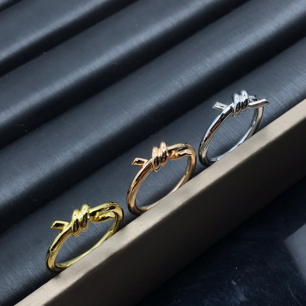 [Marins]KNOT RING 1.2MM