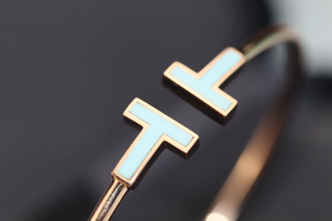 [Marins]T BRACELET 1.8MM TURQUOISE PINK GOLD