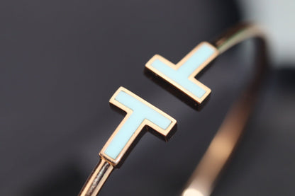 [Marins]T BRACELET 1.8MM TURQUOISE PINK GOLD