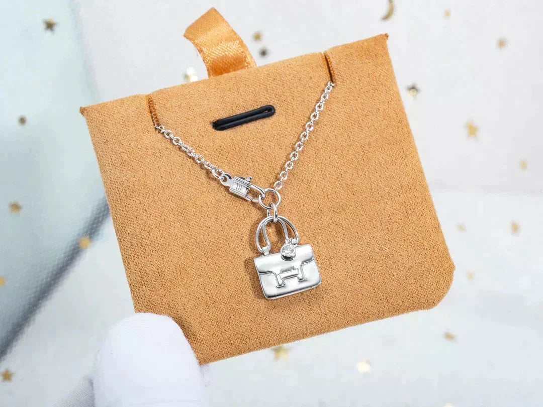 [Marins]AMULETTE PEDANT SILVER NECKLACE