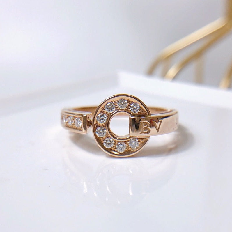 [Marins]DREAM RING DIAMOND PINK GOLD
