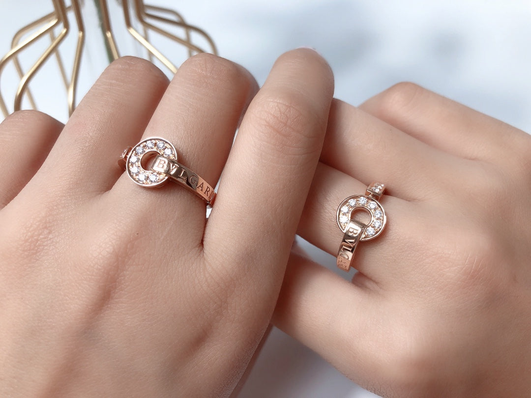 [Marins]DREAM RING DIAMOND PINK GOLD