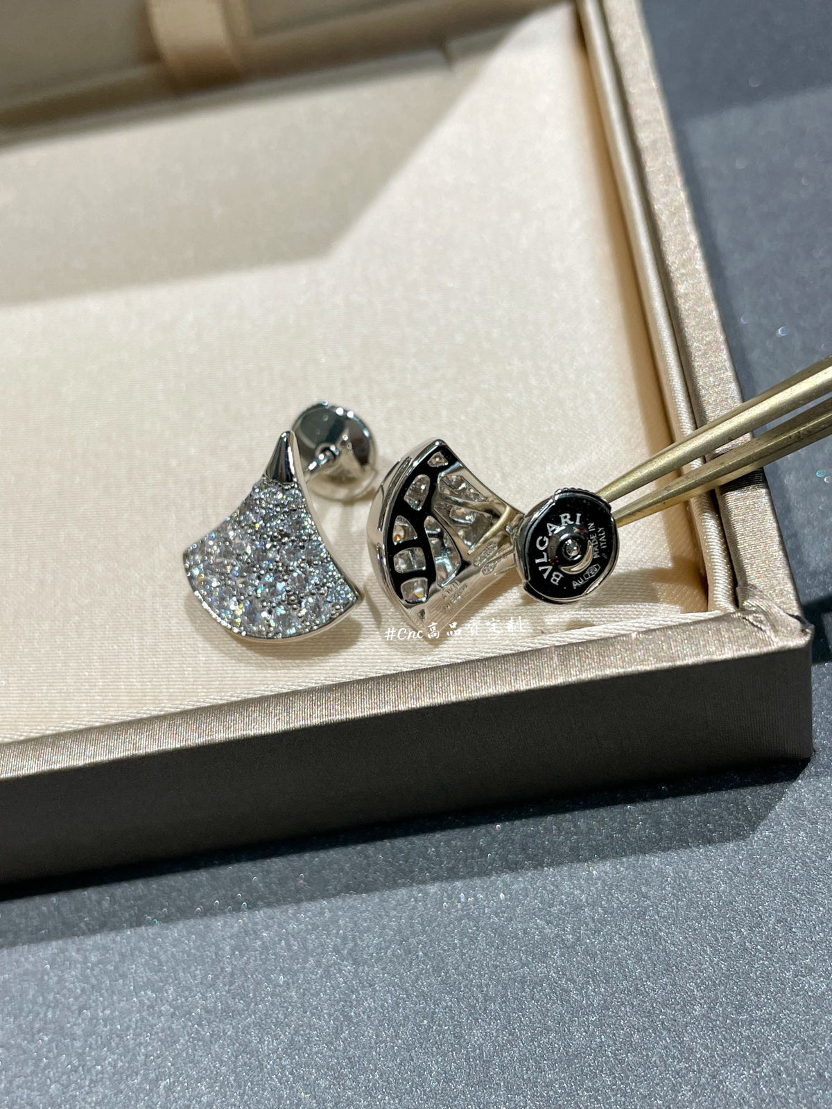 [Marins]DREAM STUD EARRINGS DIAMOND