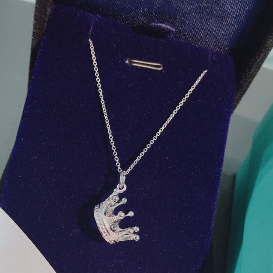 [Marins]CROWN PEDANT NECKLACE