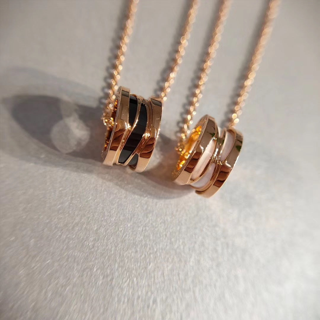 [Marins]ZERO 1 NECKLACE PINK GOLD