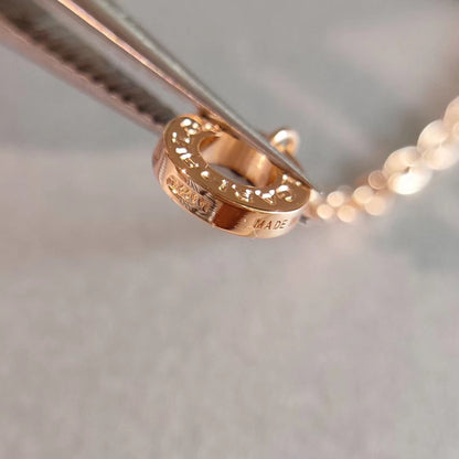 [Marins]ZERO 1 NECKLACE PINK GOLD