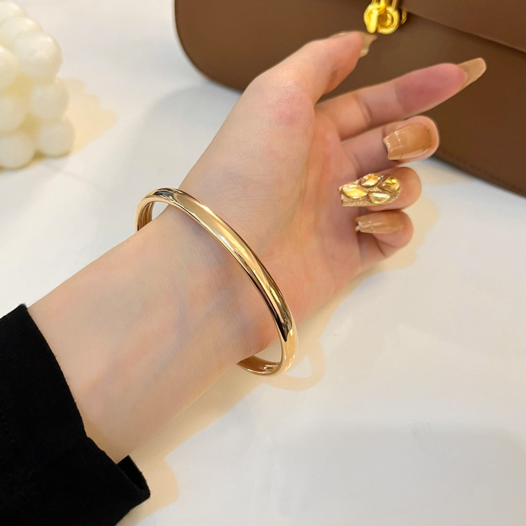 [Marins]PANTHERE GOLD OPEN BRACELET
