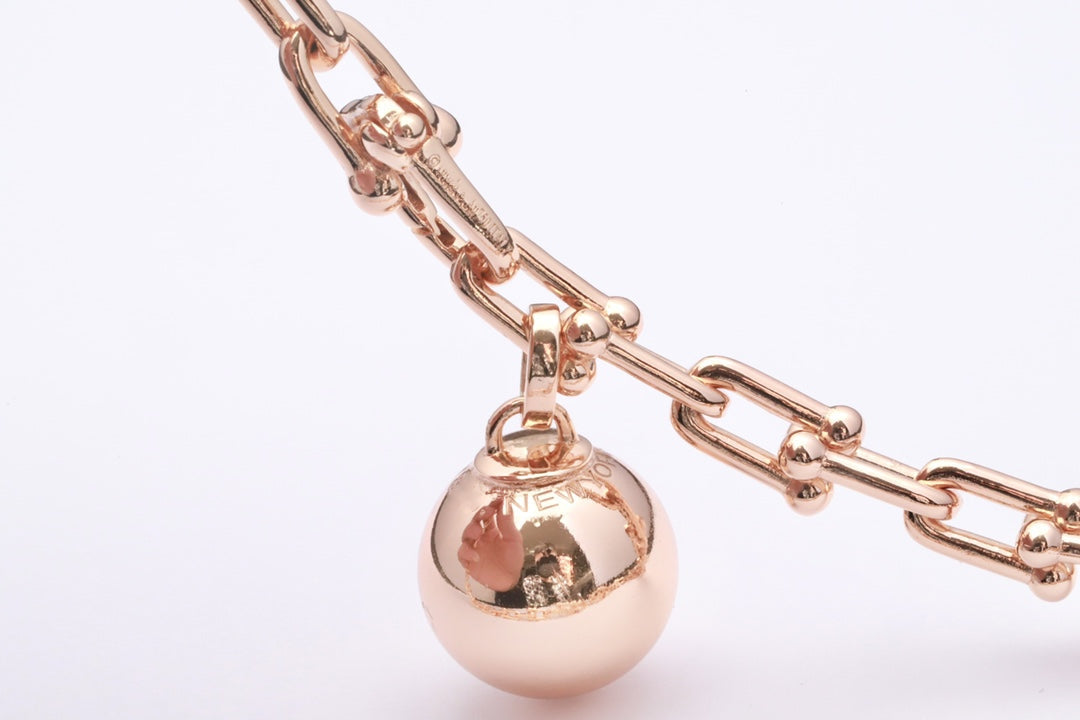 [Marins]HARDWEAR WRAP PINK GOLD BRACELET