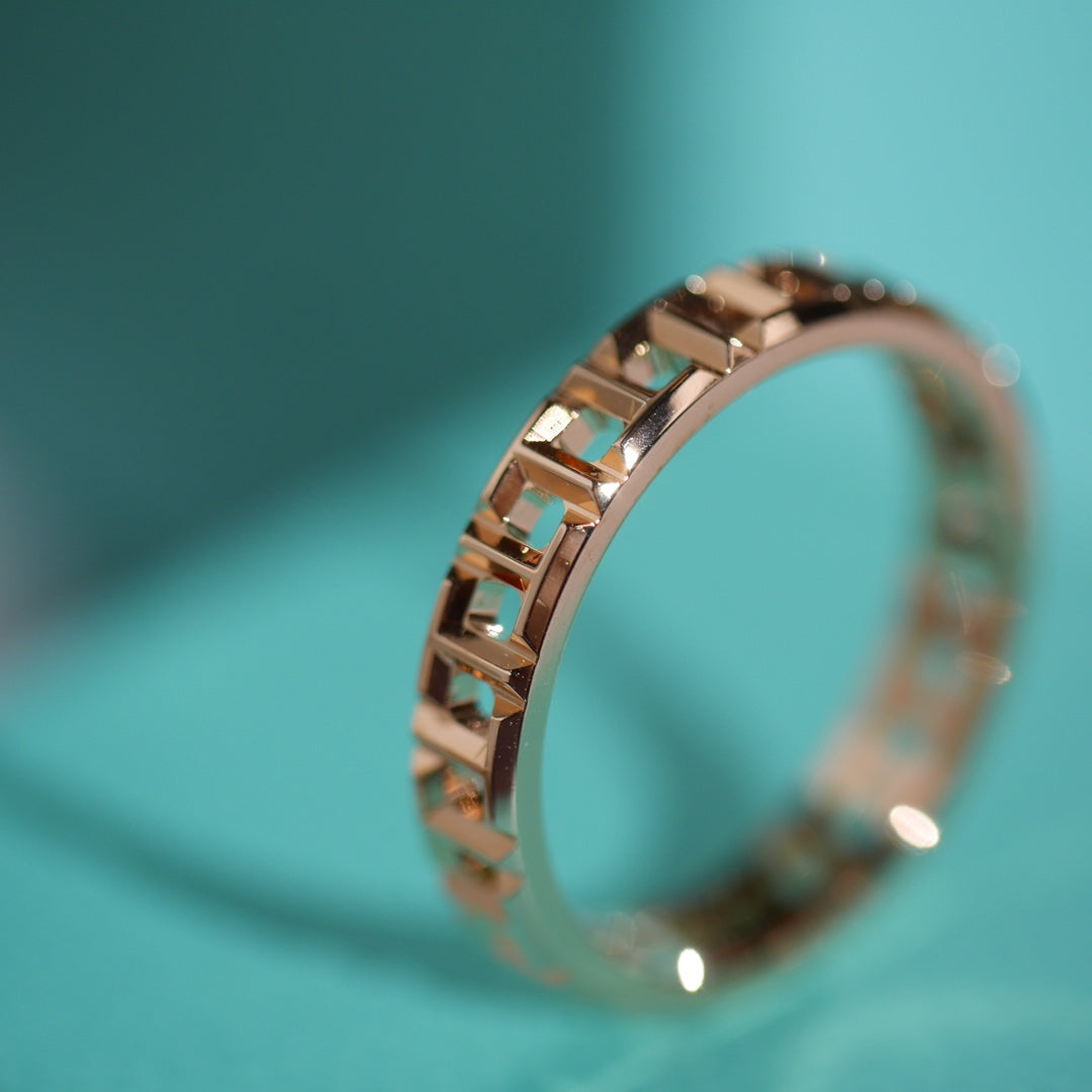 [Marins]T TRUE 3.5MM PINK GOLD RING