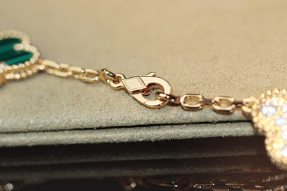 [Marins]CLOVER 20 MOTIFS ONYX ROSE GOLD
