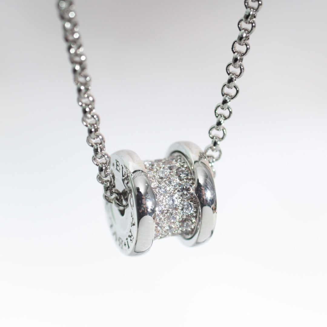 [Marins]ZERO 1 SILVER DIAMOND NECKLACE