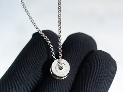[Marins]ZERO 1 SILVER DIAMOND NECKLACE