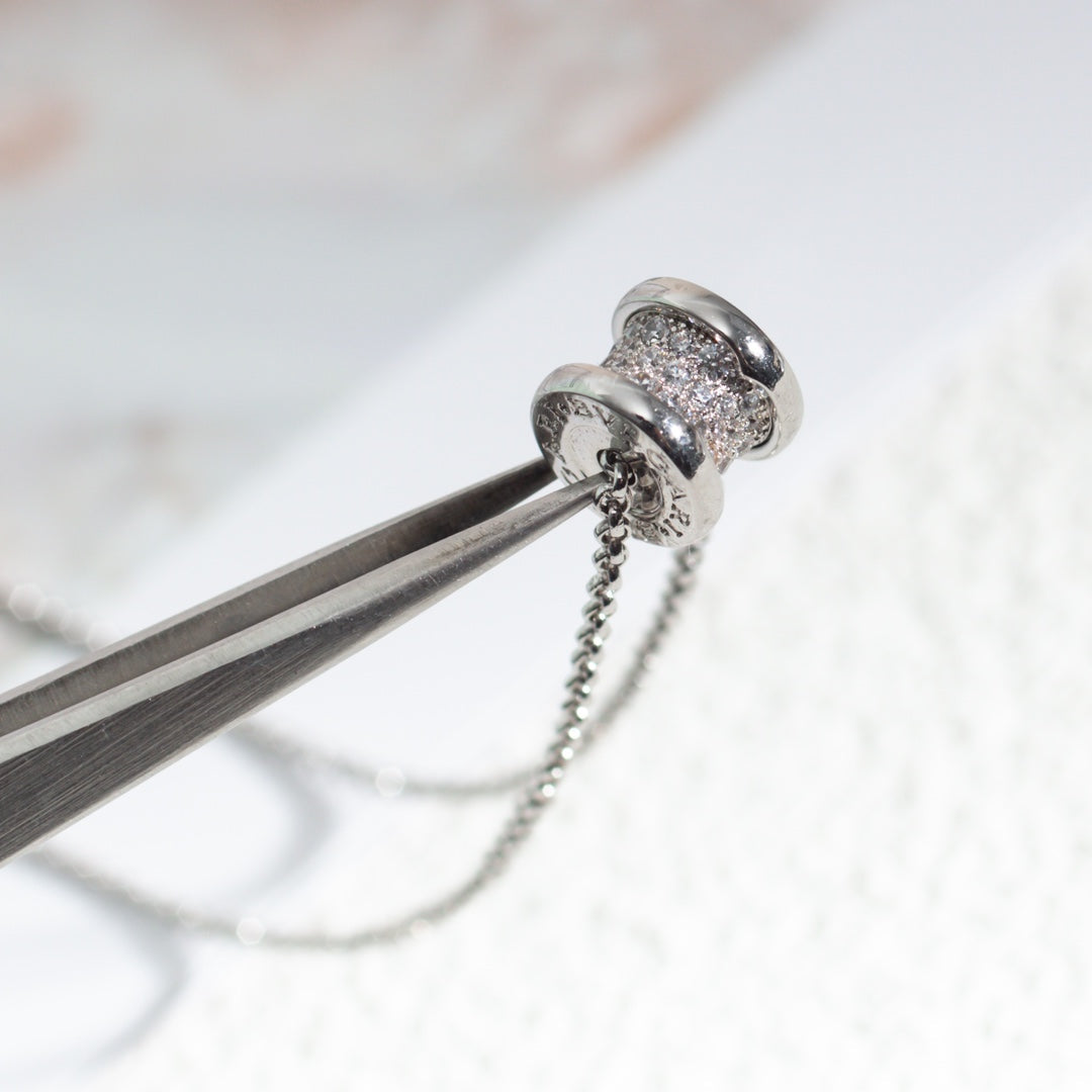[Marins]ZERO 1 SILVER DIAMOND NECKLACE