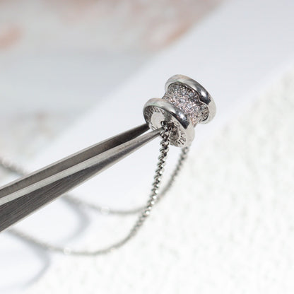 [Marins]ZERO 1 SILVER DIAMOND NECKLACE