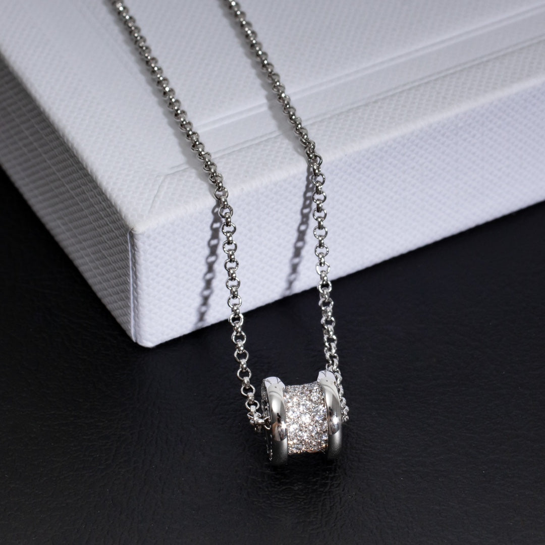[Marins]ZERO 1 SILVER DIAMOND NECKLACE