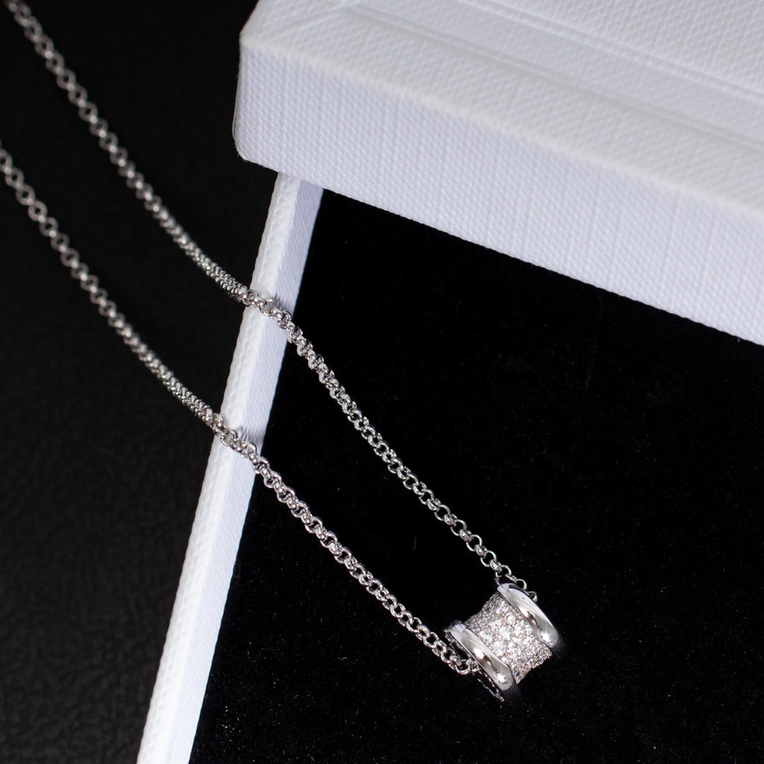 [Marins]ZERO 1 SILVER DIAMOND NECKLACE