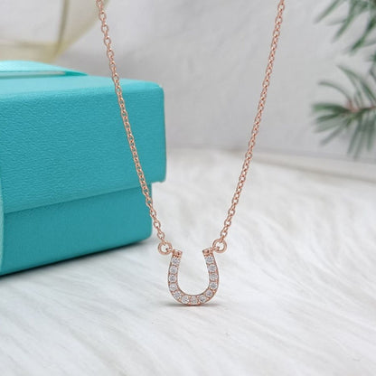 [Marins]U DIAMONDS PEDANT NECKLACE