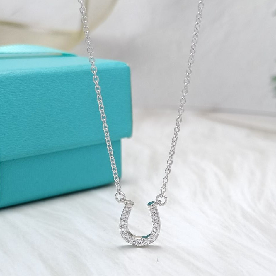 [Marins]U DIAMONDS PEDANT NECKLACE