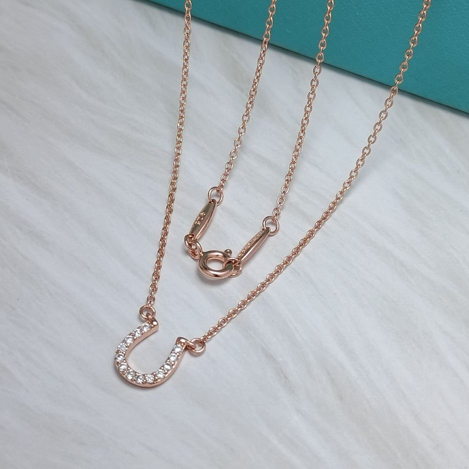 [Marins]U DIAMONDS PEDANT NECKLACE