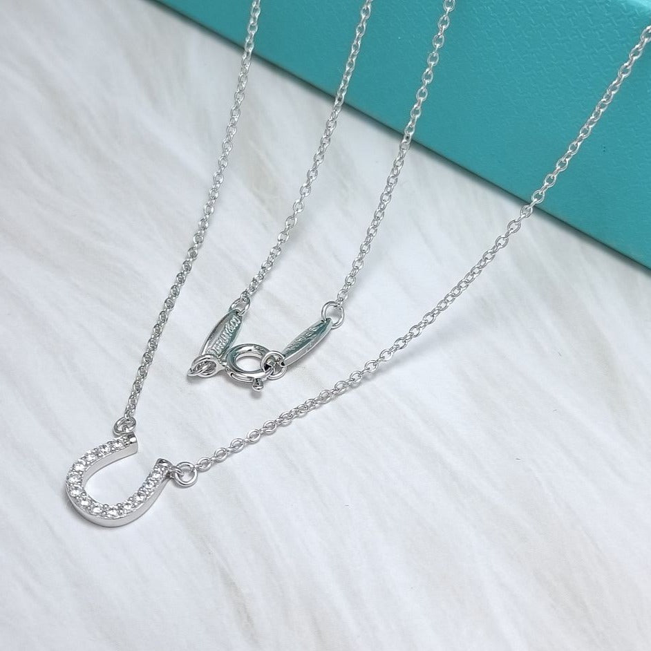 [Marins]U DIAMONDS PEDANT NECKLACE