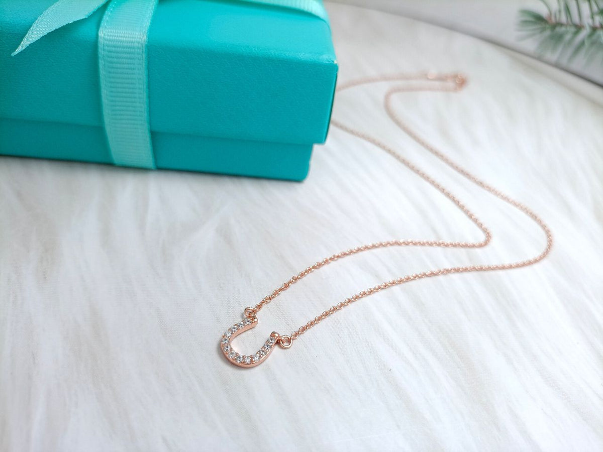 [Marins]U DIAMONDS PEDANT NECKLACE