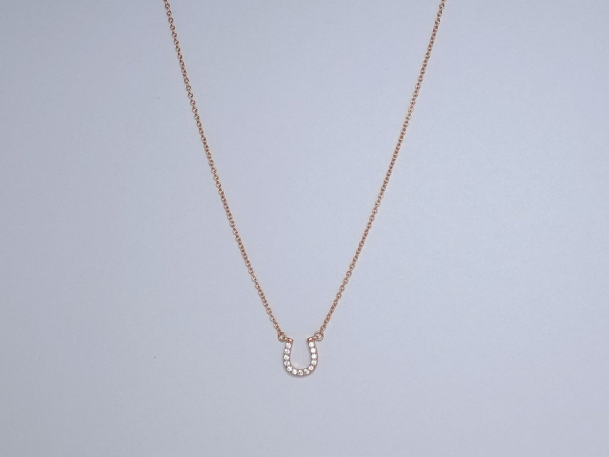 [Marins]U DIAMONDS PEDANT NECKLACE