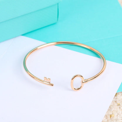 [Marins]KEY WIRE OVAL BRACELET